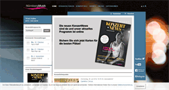 Desktop Screenshot of nuernbergmusik.de